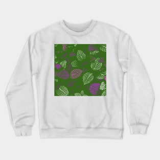 Autumn, Leaves Pattern 21 Crewneck Sweatshirt